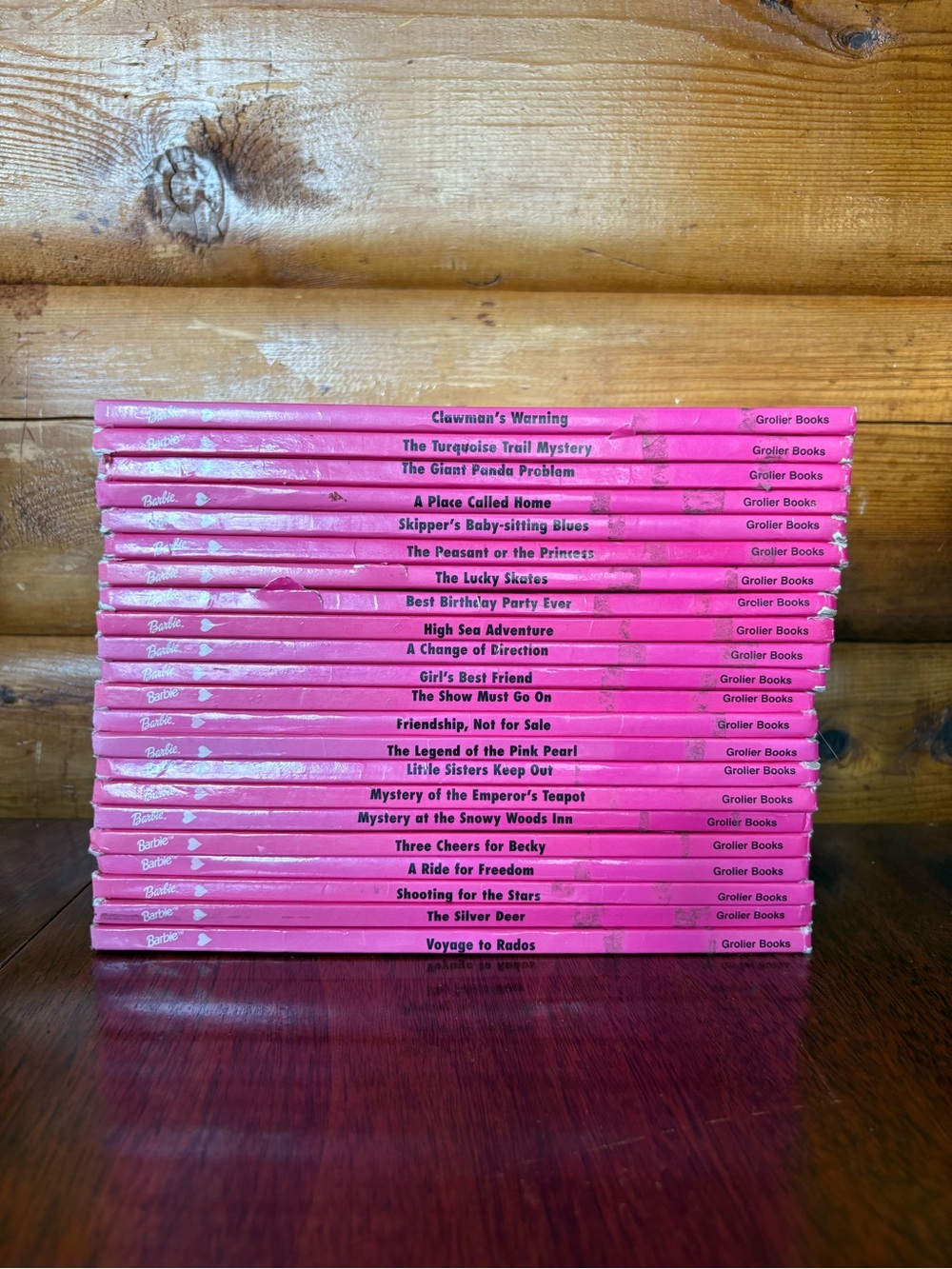 Vintage Barbie & Friends Grolier Book Club 1998 1999 Hardcover 22 Book Lot